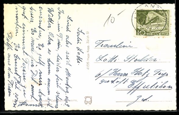Ansichtskarten: Gravesano /Ticino, Dorfansicht mit Kirch – Gebraucht aus Berlin von bartko-reher 1