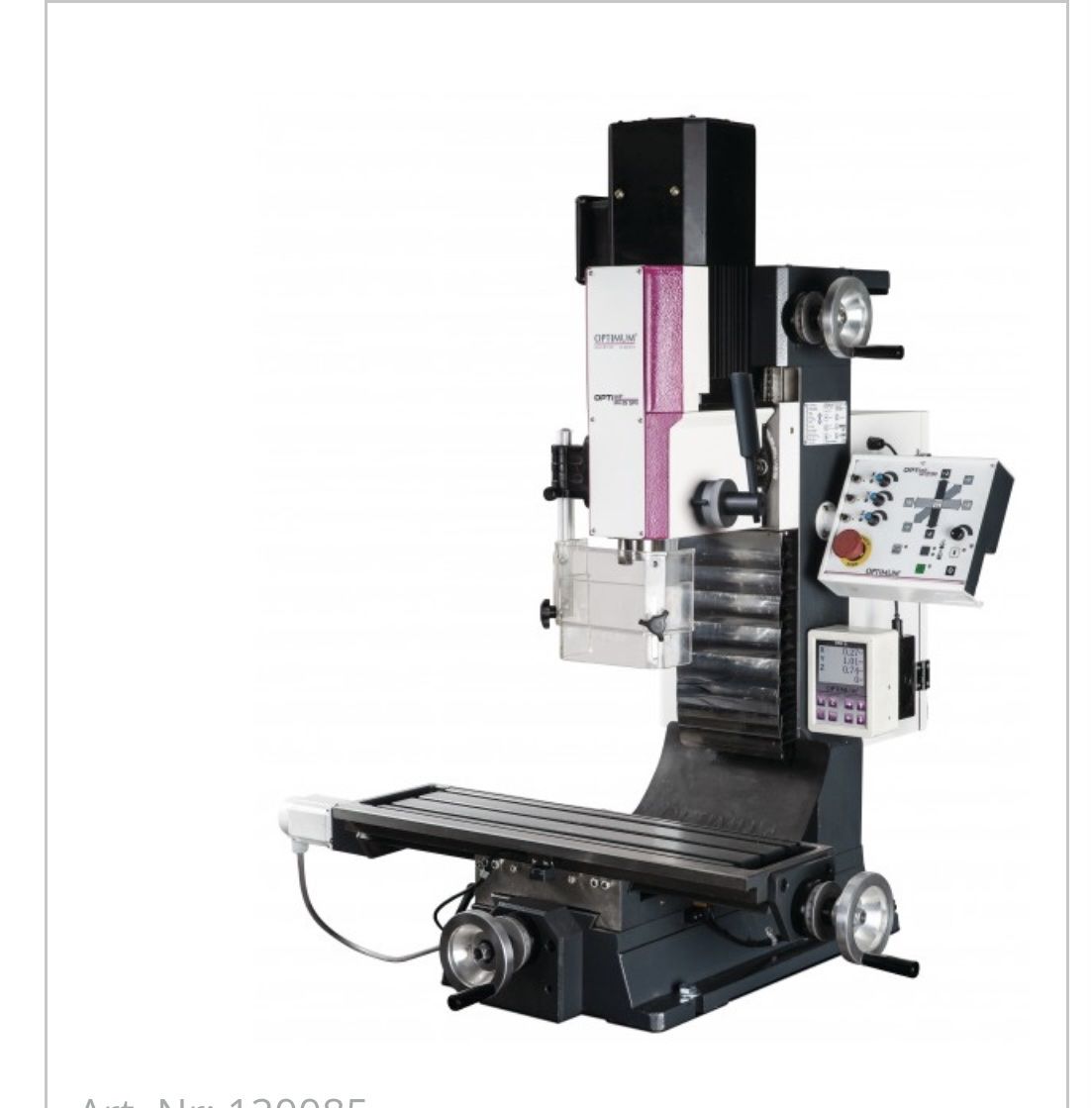 Tutte le macchine: OPTImill MH 25SPV – Nuovo (secondo la descrizione) da Monthey venduto da ver_zx9v