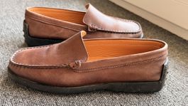Mocassins femme Millepiedi taille 37en cuir Marron