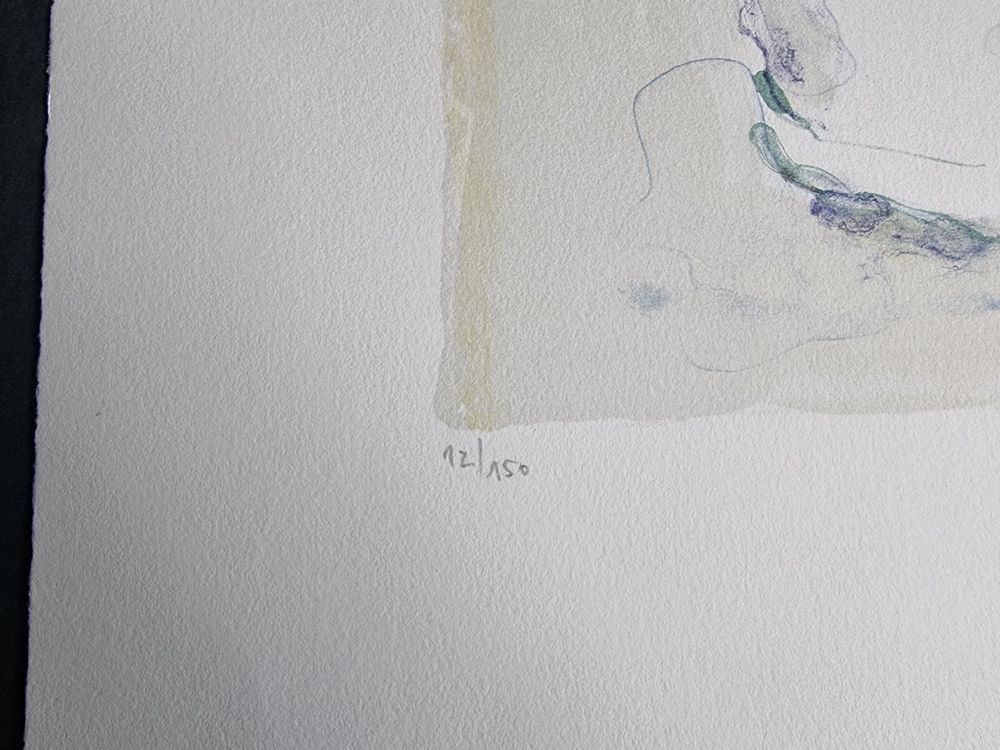 Grafica & Litografie: SIEBER HANS RUEDI  GROSSE LITHOGRAPHIE SIGNIERT NUMMERIERT – Usato da Gersau venduto da kunst-online 3