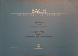 Bach Orgelwerke Band 8, Bärenreiter Urtext - neu
