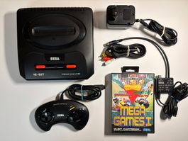 MD - Konsole - SEGA Mega Drive II mit Mega Games 1
