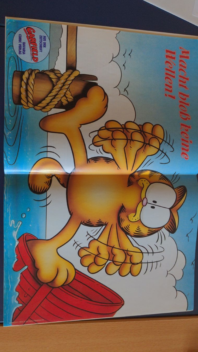 Fumetti: Garfield Comic-Heft Nr. 9, 1978 mit Poster, Topzustand – Usato da Niederscherli venduto da Mon_Art 8