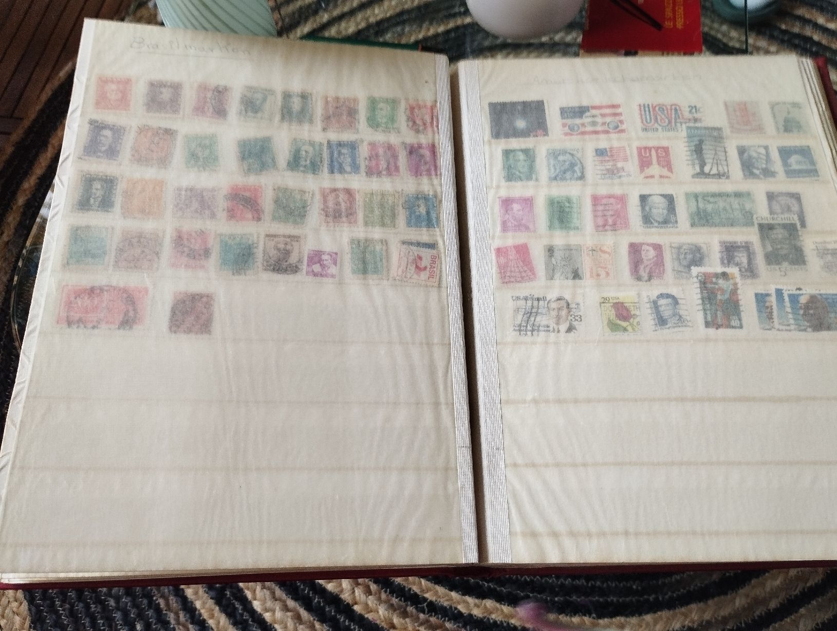 Alle Briefmarken: Briefmarken Sammlung Album  – Gebraucht aus Rümlang von votayouf 2