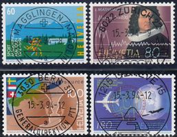856-859 FD-Vollstempel vom Ort, 15.3.94