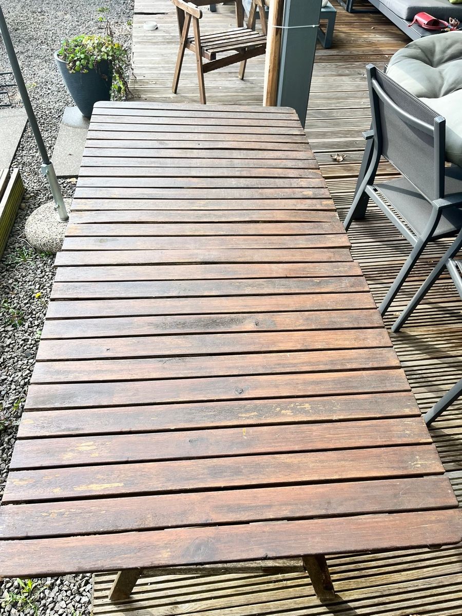 Ikea Set di tavolo e panche: Gartentisch inkl. 4 Stühle – Usato da Hagendorn venduto da Deborah.G 1