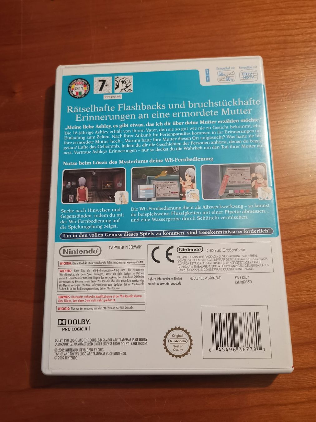 Nintendo Giochi: Another Code: R - Wii Spiel - Top Zustand! Komplett! – Usato da Stans venduto da Findus7318 1