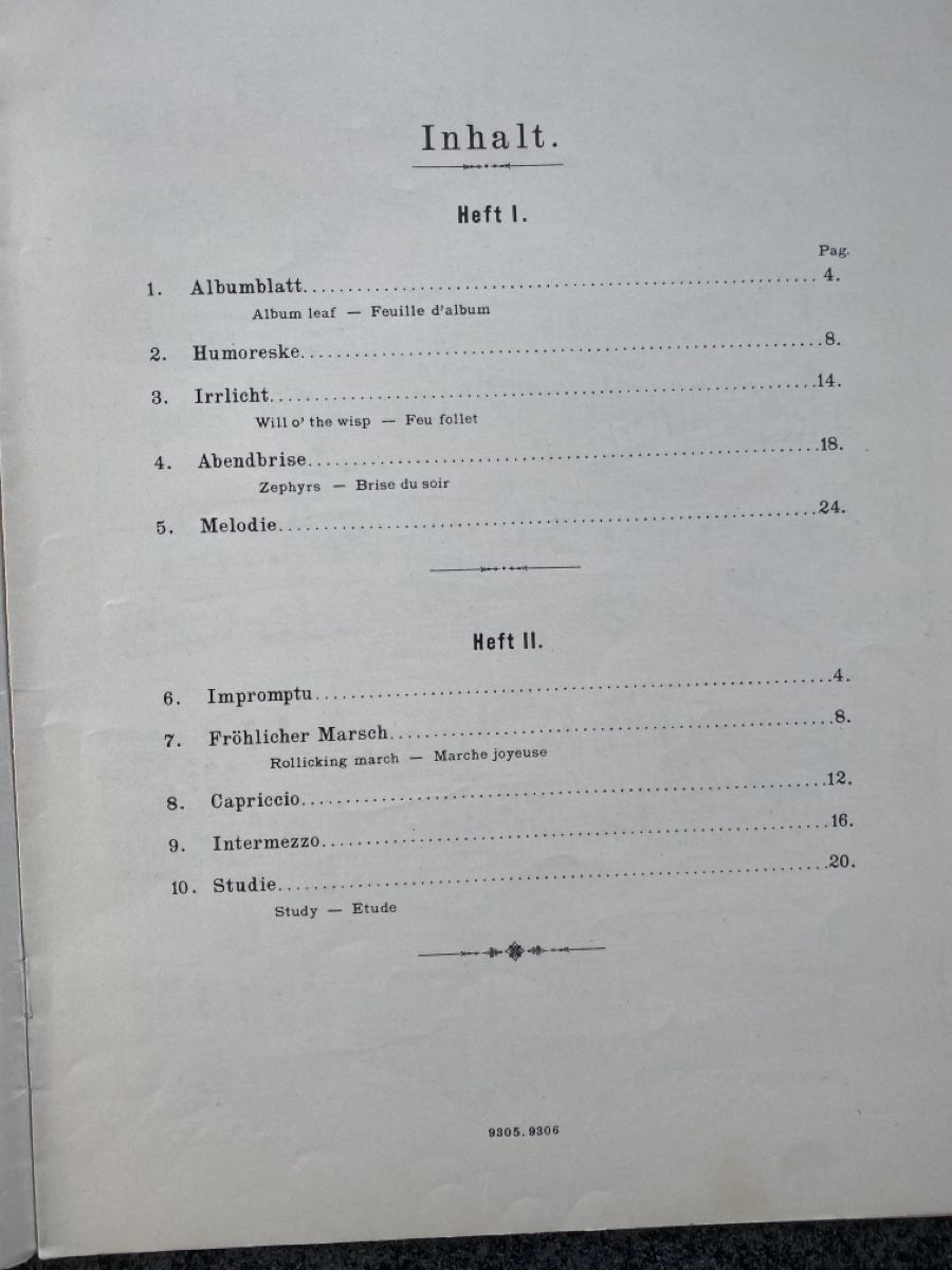 Libri: Klavierstücke von Sinding – Usato da Stettlen venduto da Hansj 3