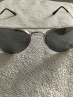 Ray-Ban Sonnenbrille silber mit Etui & Original Putztuch 