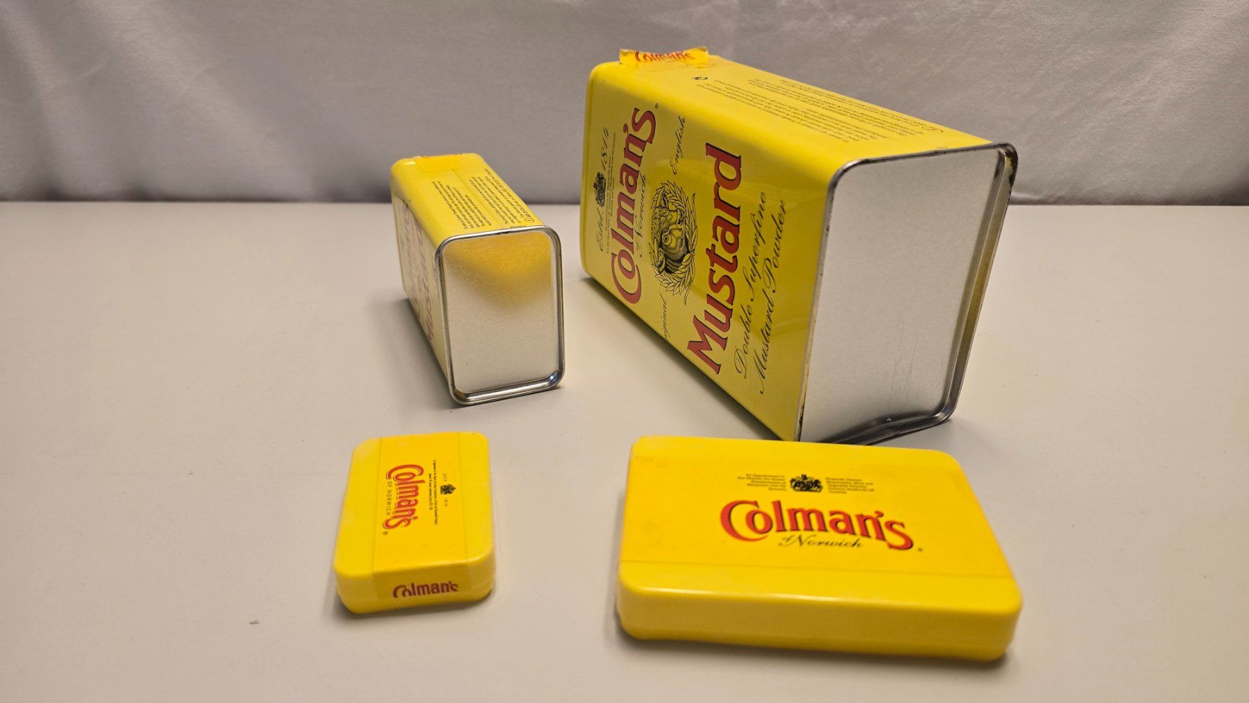 Behälter & Ähnliches: Colman's Senf Dose, Limited Edition, gelb – Neu (gemäss Beschreibung) aus Zürich von Bobesfee 5