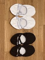 2 x Ballettschläppchen, kaum getragen, Grösse 41