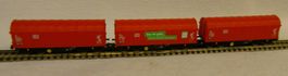 3 Stk Haubenplanenwagen