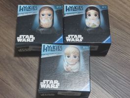 Star Wars Hylkies, 3er Set, Luke, Leia, Obi-Wan NEU
