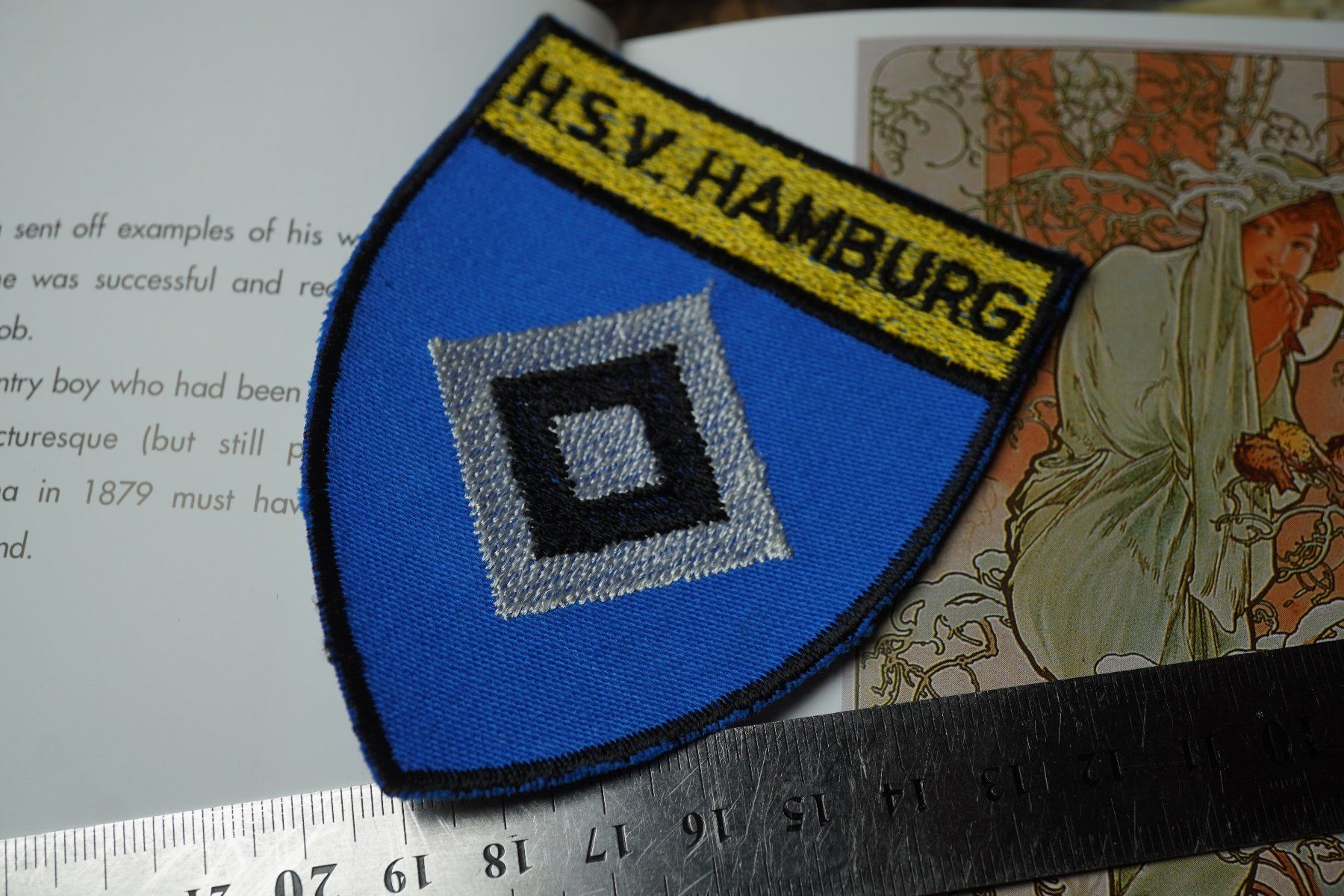 Toppe: H.S.V Hamburg     "patch " – Nuovo e nell'imballaggio originale da Eschenbach SG venduto da craniums 3