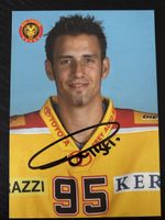 Autogrammkarte SCL Tigers Pont Benoit Nr 95 mit Unterschrift