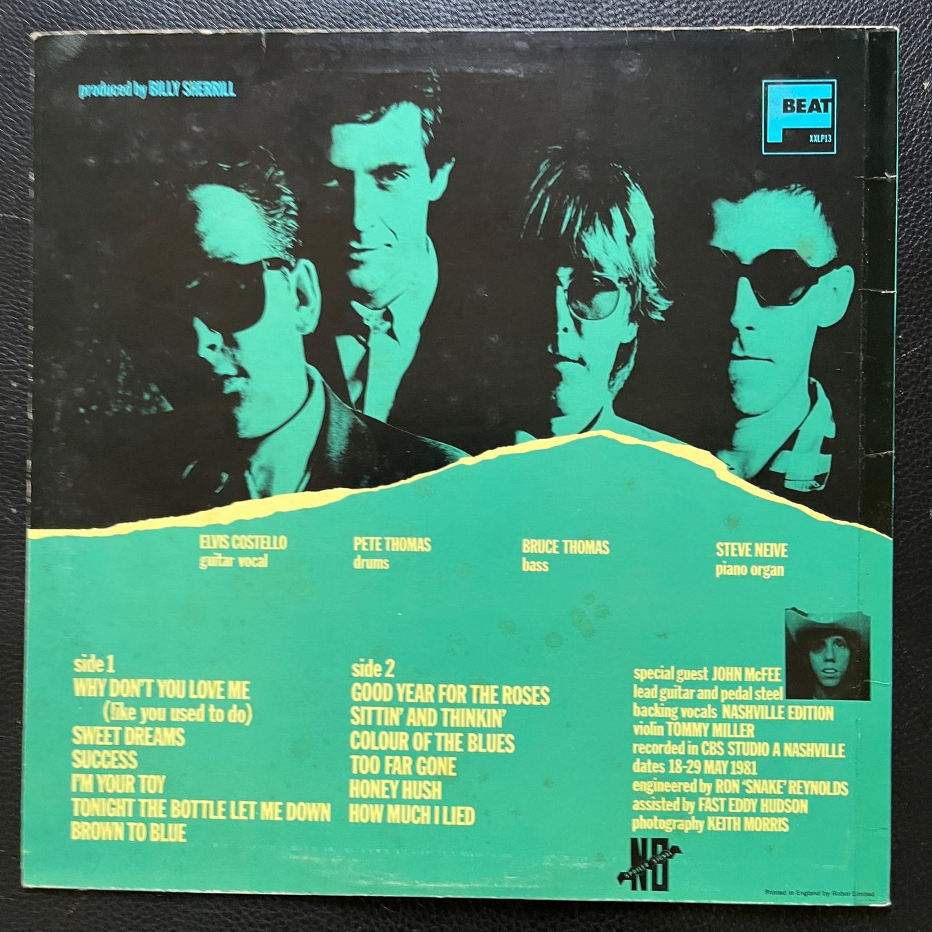 Dischi in vinile: Elvis Costello -Almost Blue - Vinyl LP – Usato da Lenzburg venduto da sch_lml8 1