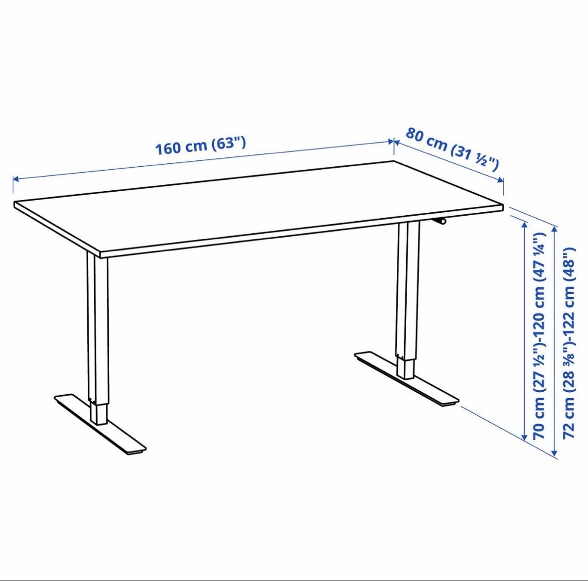 Schreibtische: Bureau assis/debout – Gebraucht aus Colombier NE von svenos88 2