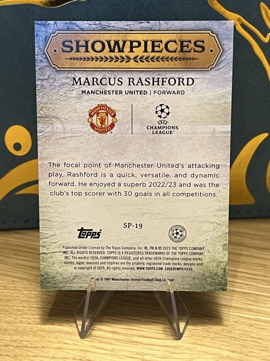 Topps Carte collezionabili: Marcus Rashford / Manchester United Topps – Nuovo (secondo la descrizione) da Neuhausen am Rheinfall venduto da Shampinho10 1