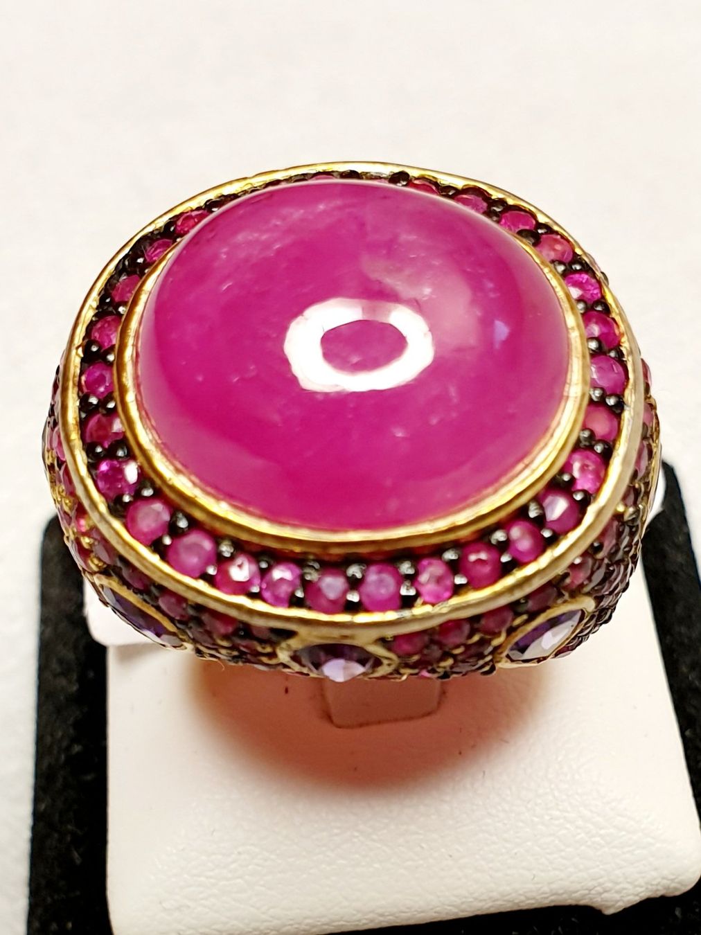 Ringe: Eleganter Ring mit Rubine & Amethysten – Neu (gemäss Beschreibung) aus Zürich von Bieter04 4