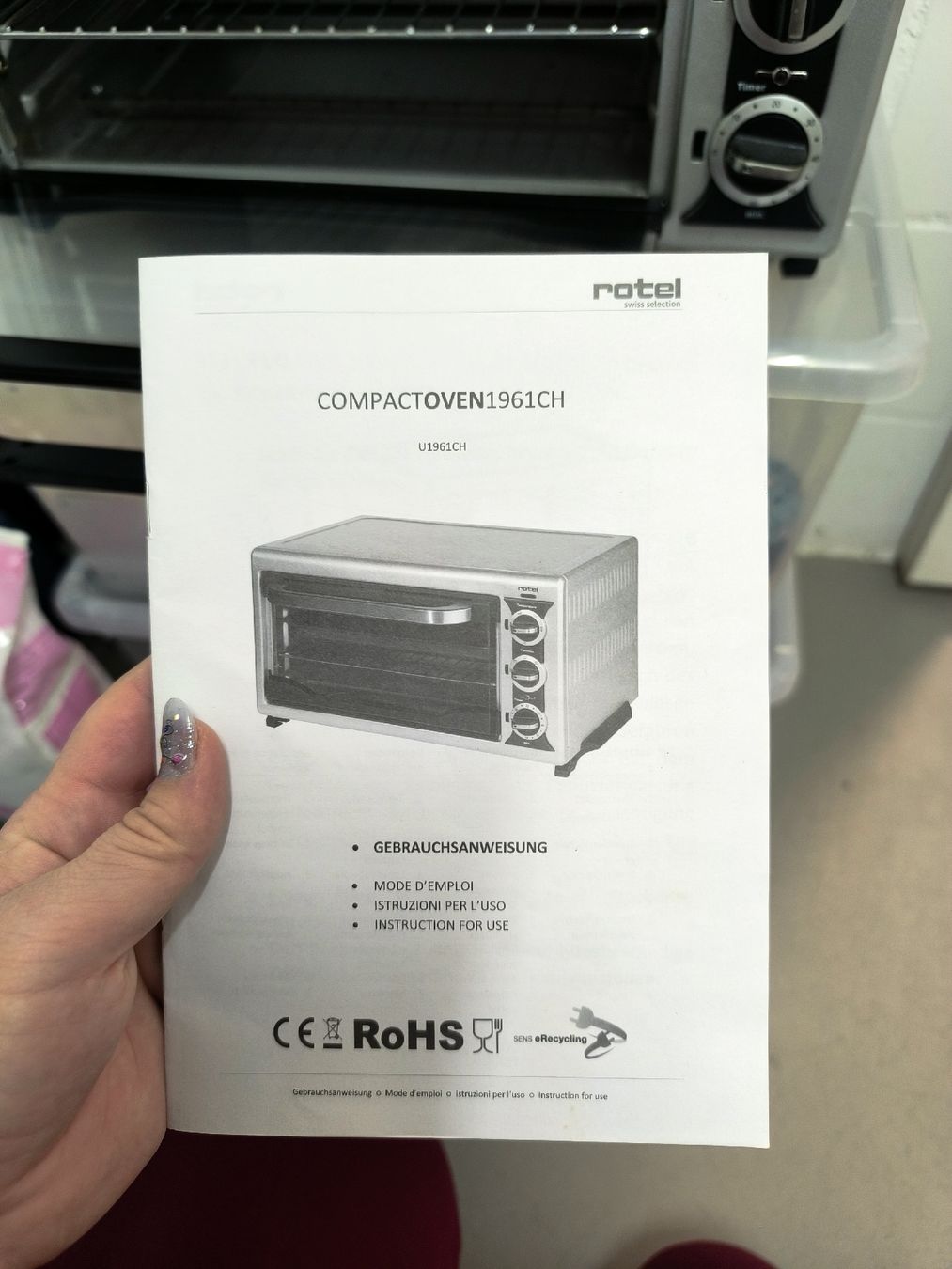 Rotel Forni: Rotel Compact Oven 1961CH – Usato da Toffen venduto da Larissyy 2