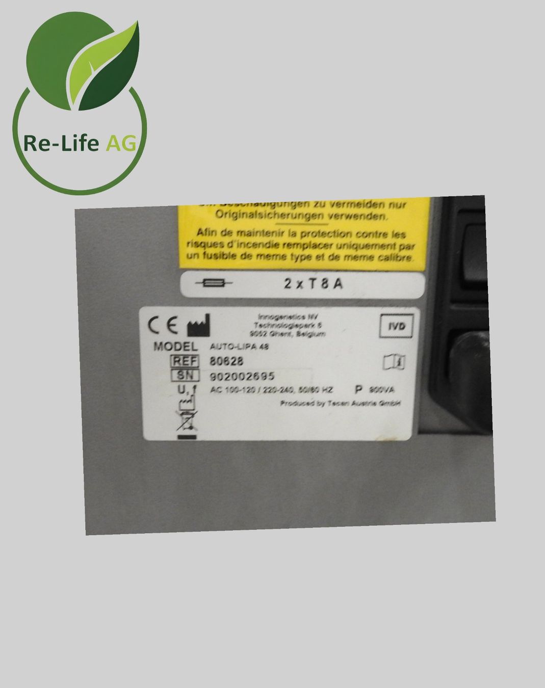 Tutte le macchine: Innogenetics | Auto Lipa 48 | Automated Hybridization System – Usato da Reinach BL venduto da Re-LifeAG_Labor 7