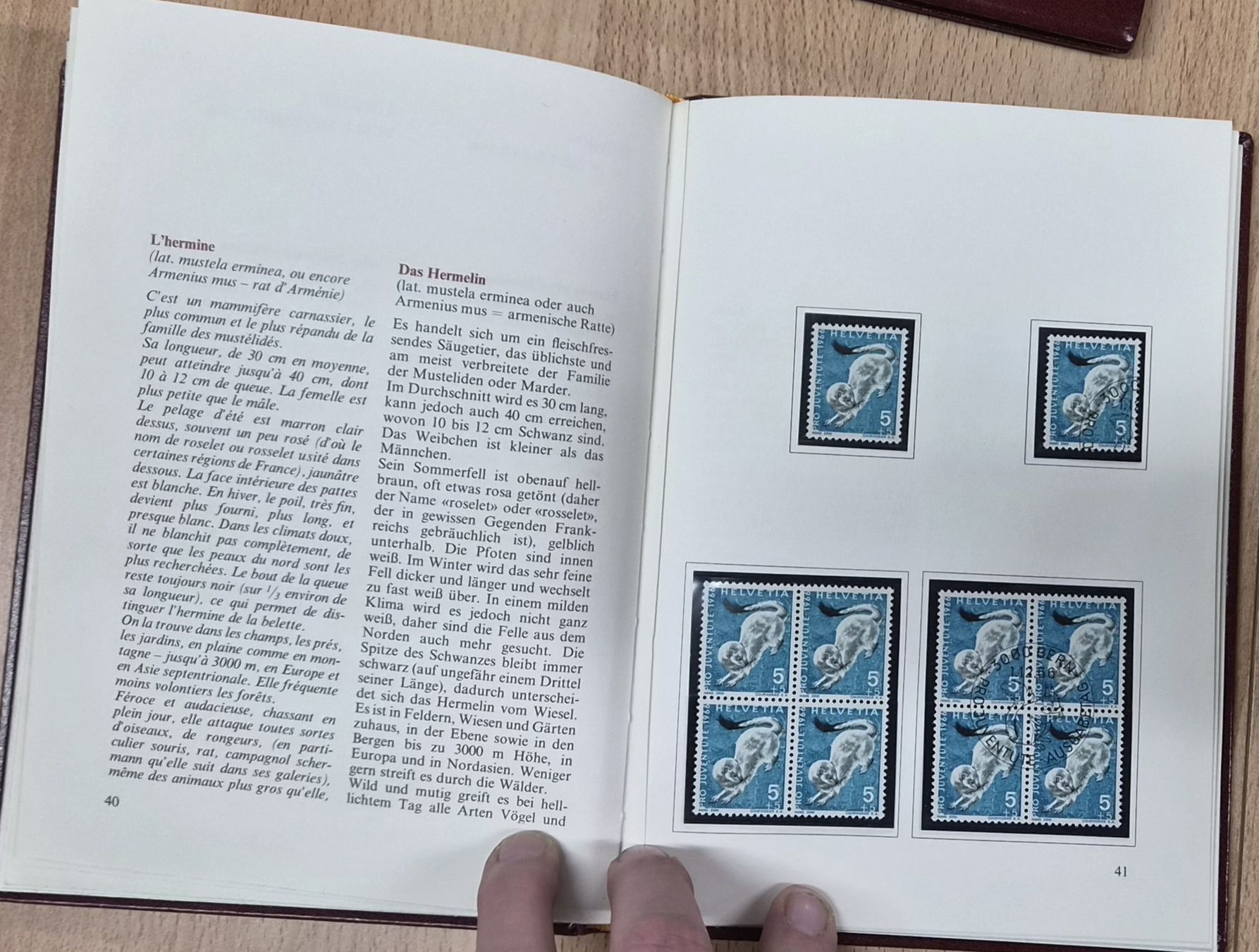 Tutti i francobolli: Album deTimbre-Poste 1966 numéroté – Nuovo (secondo la descrizione) da Le Locle venduto da La-Boutik 3
