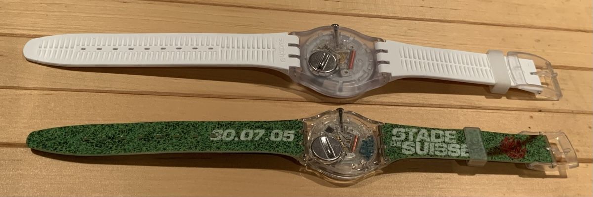 Swatch Orologi: Swatch Uhren Set, Special Editions – Difettoso da Frutigen venduto da Cherryrose67 1