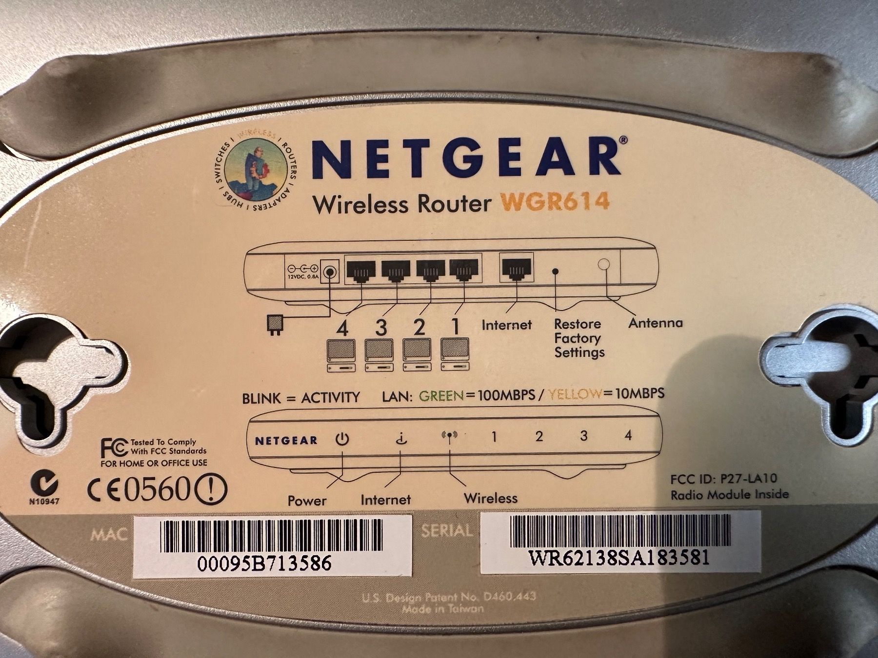 Netgear Modems & Router: Netgear Wireless Router WGR614 10/100 MBit/s – Gebraucht aus Erstfeld von Mario_boe0 3