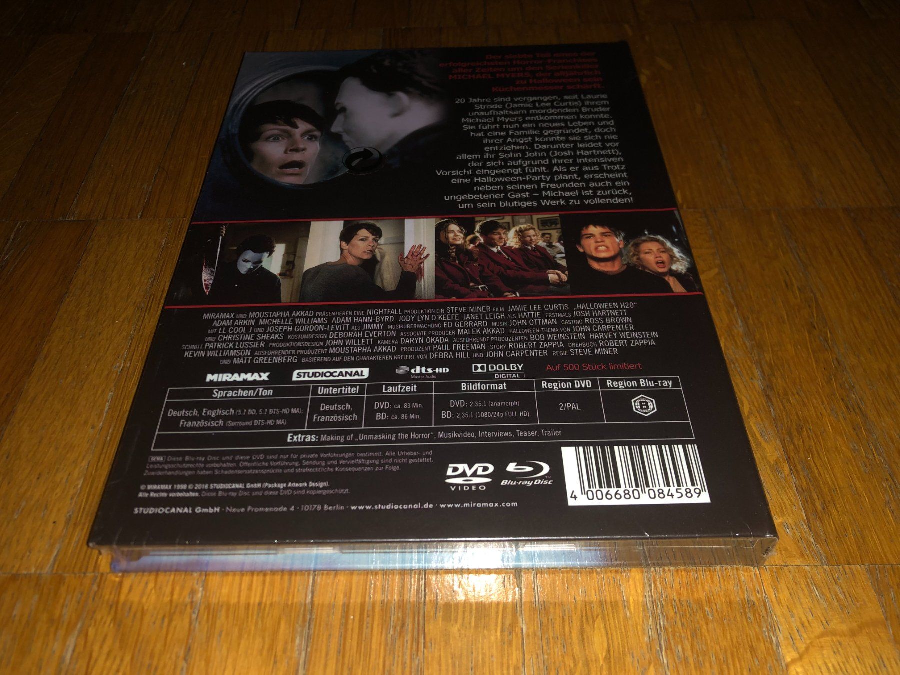Tutti i DVDs: Halloween H20 - MEDIABOOK - B - UNCUT – Nuovo e nell'imballaggio originale da Basel venduto da havsok 1