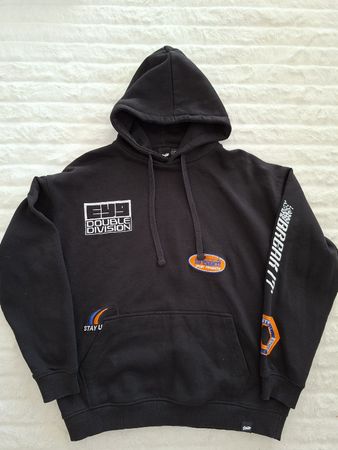 Pull&Bear STWD Sweat à capuche noir Taille L