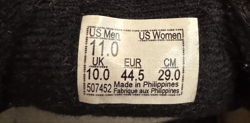 Vans Scarpe da uomo: VANS, 44.5 – Usato da St. Gallen venduto da Cagliari2015 4