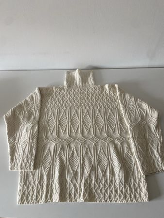 Winterlicher Strickpullover mit Muster, Grösse M