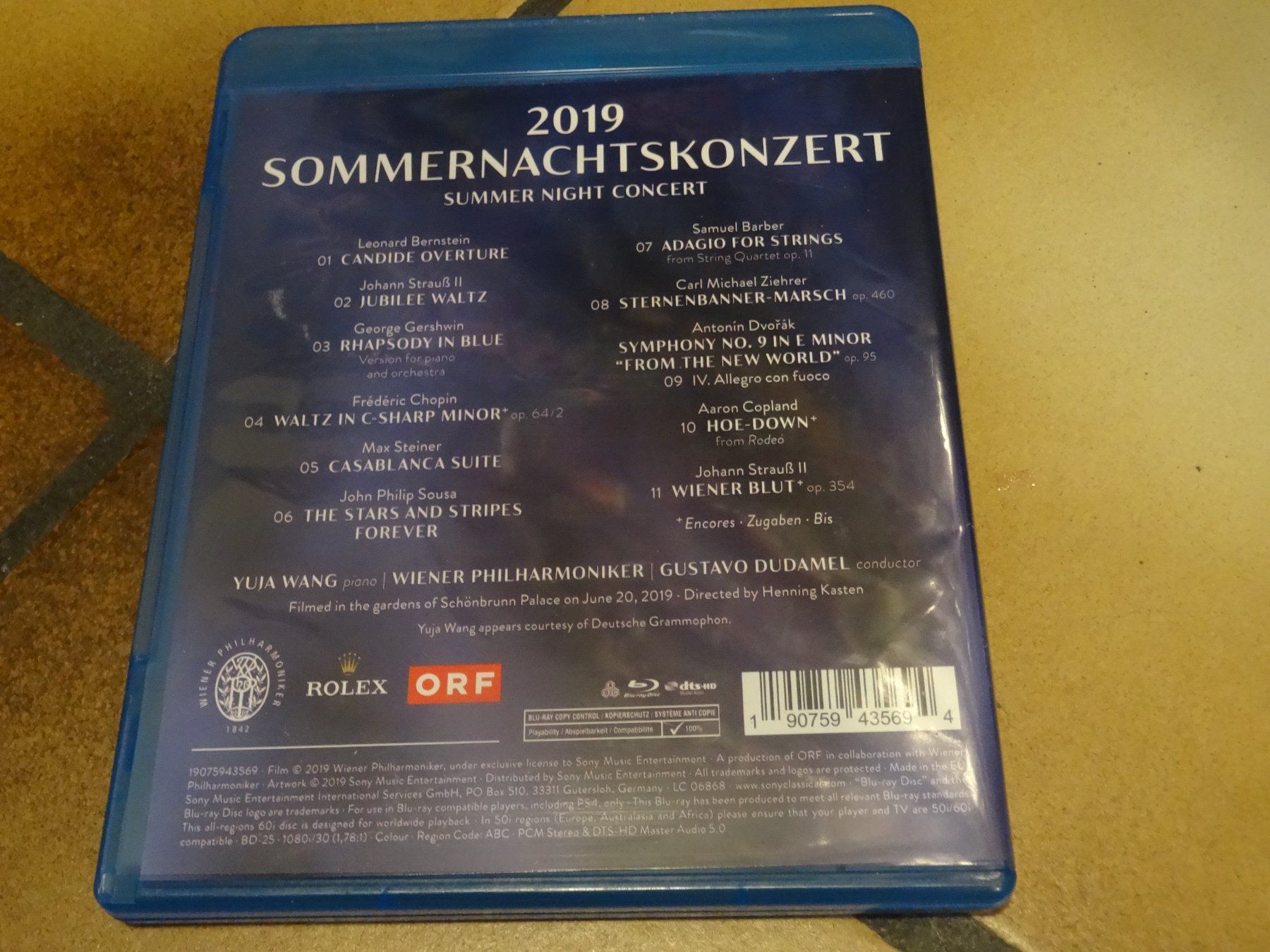 Tutti i DVDs: Sommernachtskonzert 2019 Blu-ray Wiener Philharmoniker – Usato da Olten venduto da Disc-Ausverkauf 2