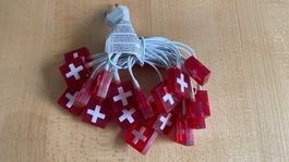 Schweizerkreuz Lichterkette Party Light 1,4m