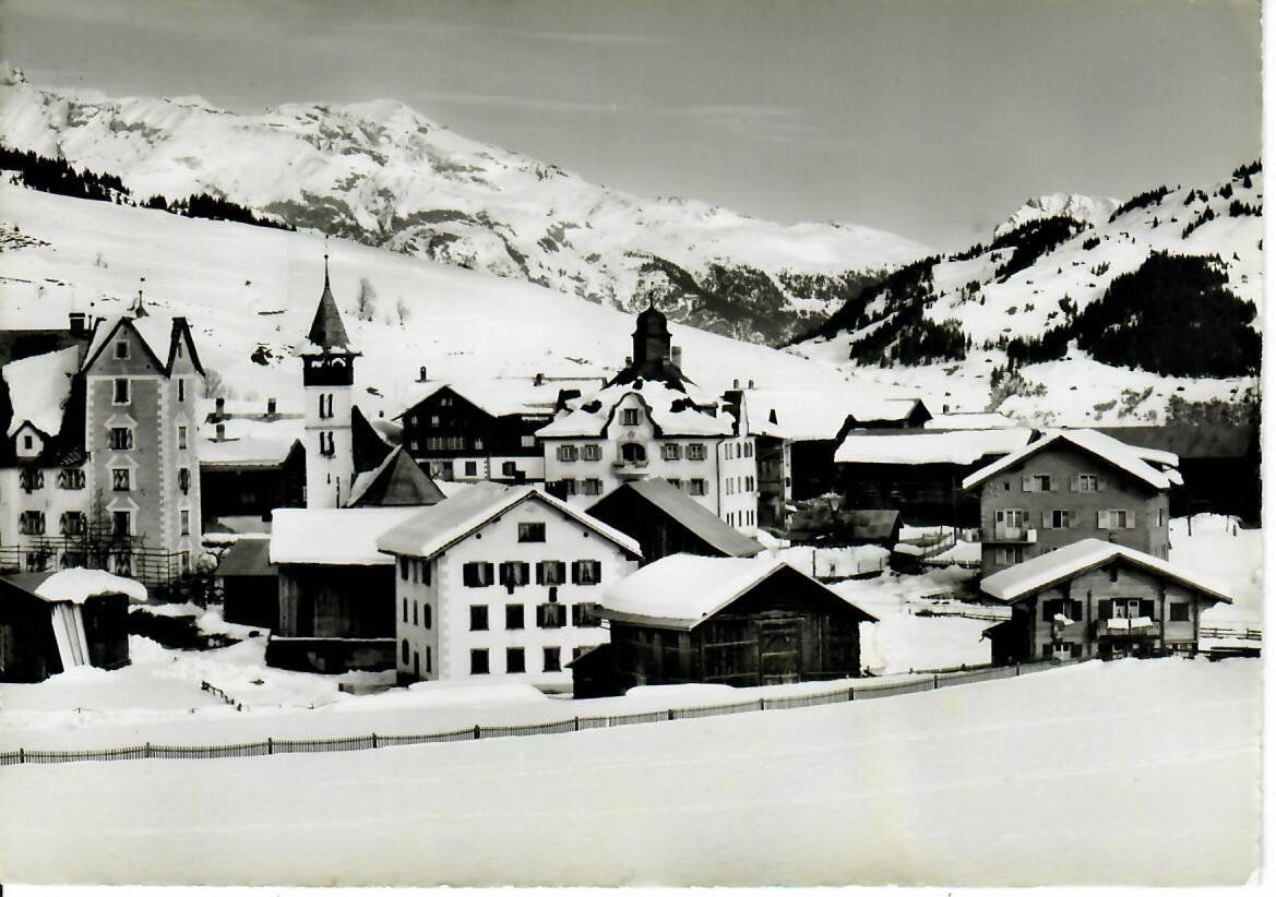 Ansichtskarten: Villa - Lugnez  1957 – Gebraucht aus Hochdorf von Ziegel-16