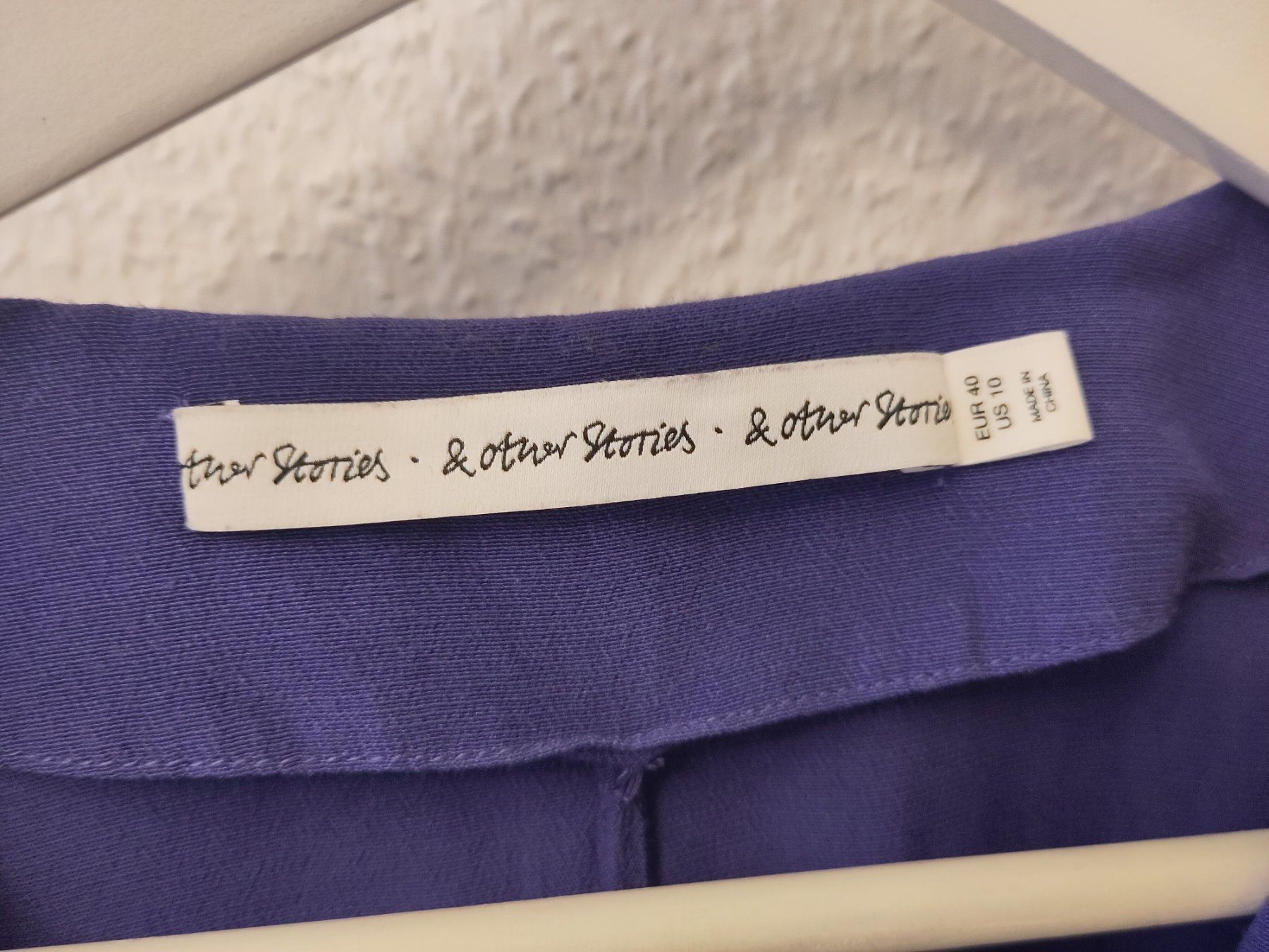 Other Stories Kleider: Blaues Kleid OtherStories – Gebraucht aus Zürich von s_a11 3