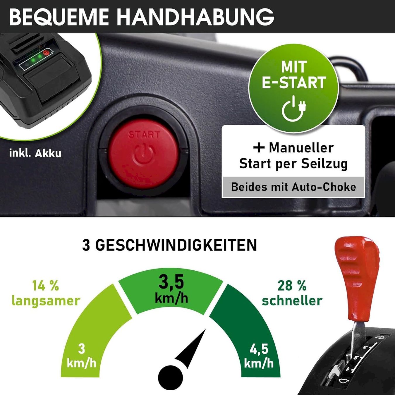 Rasenmäher: BRAST 22224 E-START SPEED Rasenmäher – Neu und originalverpackt aus Bottighofen von zaap 3