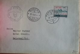 B89) 1941, schöner Flugpostbrief