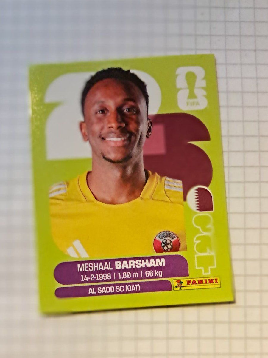 Panini Carte collezionabili: WM26 Meshaal Barsham QAT 2 – Nuovo (secondo la descrizione) da Wallisellen venduto da Cyberfuexli