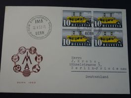 22.V.53.: 2. INTER. MOTIV-BRIEFMARKEN-AUSSTELLUNG; BERN