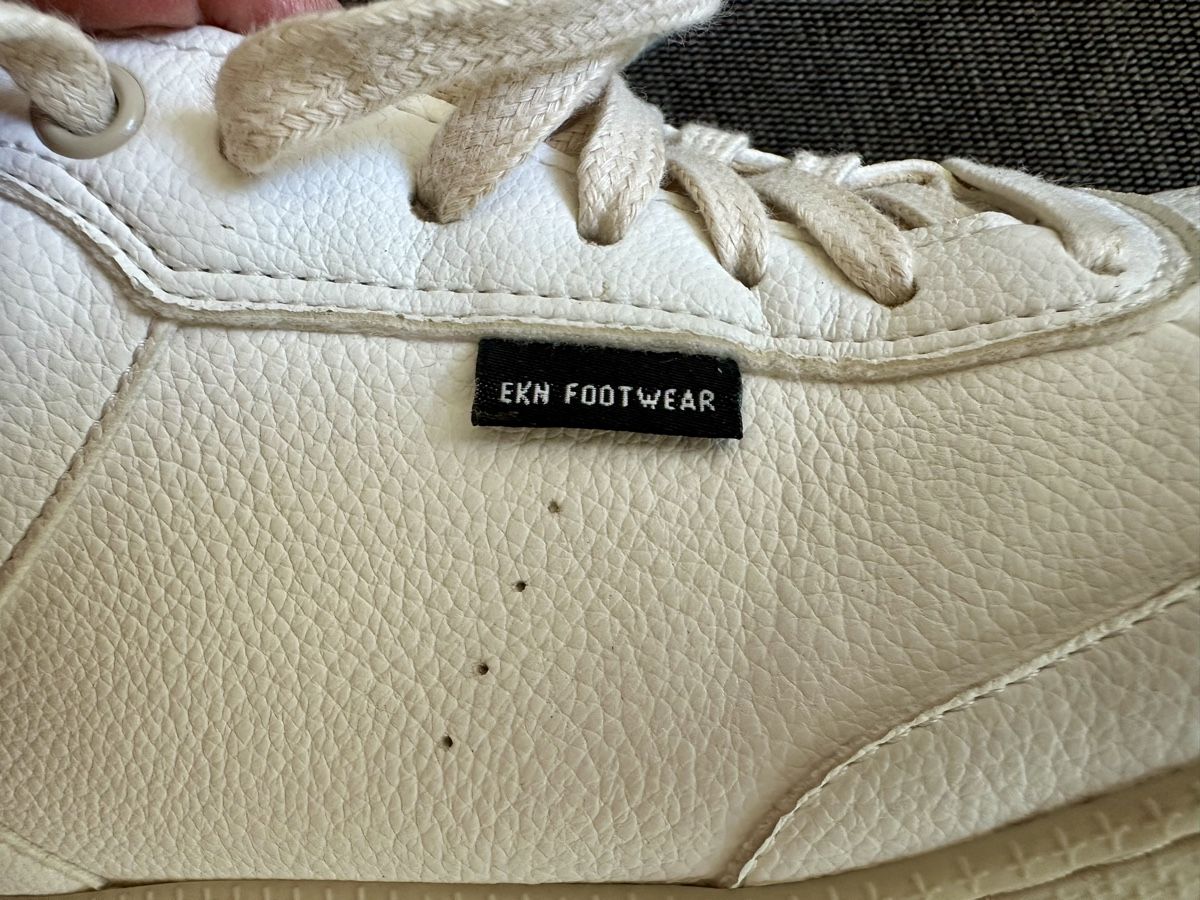 Scarpe da uomo: Leder-Sneaker von "ekn", weiss, 38, neu – Nuovo (secondo la descrizione) da Baden venduto da leoline 6