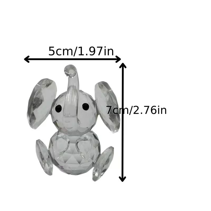 Statuette: Briefbeschwerer aus Kristall | Elefant – Nuovo e nell'imballaggio originale da Lopagno venduto da CLep 4