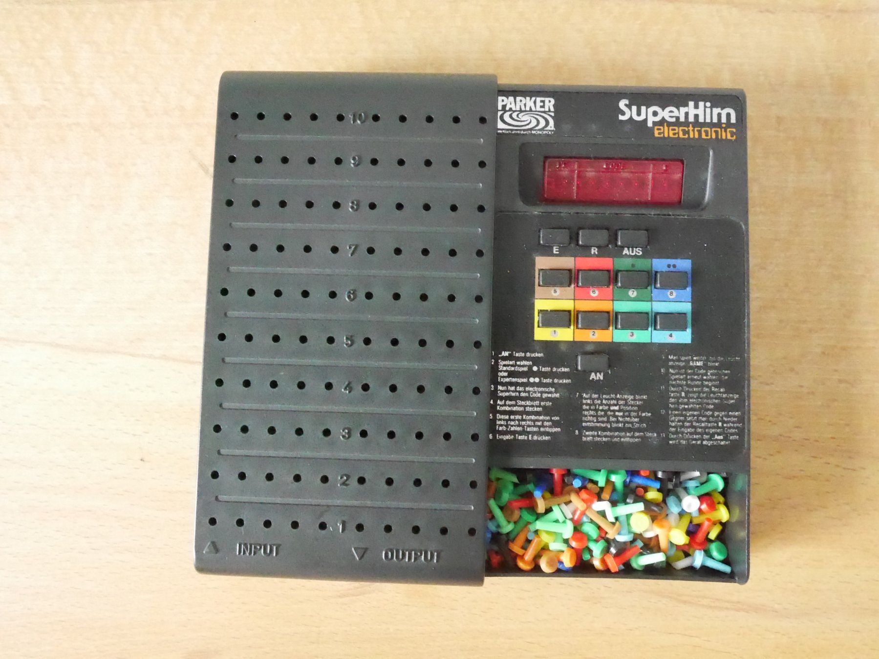 Parker Spiele: Parker Super Hirn Electronic - 1978 – Gebraucht aus Herzogenbuchsee von fuckjava