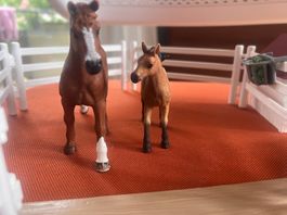 Schleich Hannas Gäste Pferdekoppel
