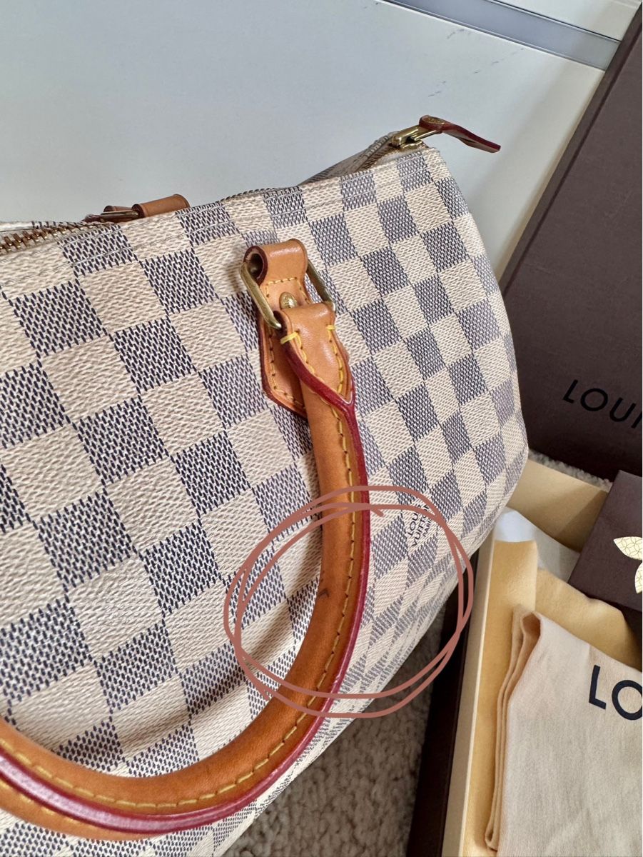 Louis Vuitton Borse da donna: Louis Vuitton Speedy 35 Damier Ebene – Usato da Zürich venduto da 7b6s 4