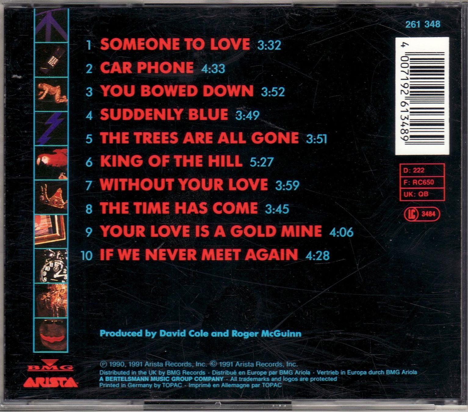 CDs: Roger McGuinn ‎– Back From Rio – Neu (gemäss Beschreibung) aus Boussens von catfood01 1