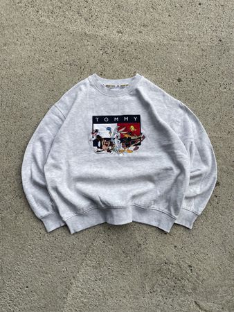 Tommy Hilfiger Looney Tunes Pullover Sweater Gr L - Perfekt 