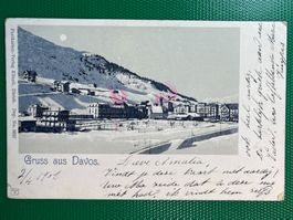 Gruss aus Davos - 1901