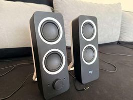 Enceintes PC Logitech Z200 - Noir - Son Stéréo - Bon état