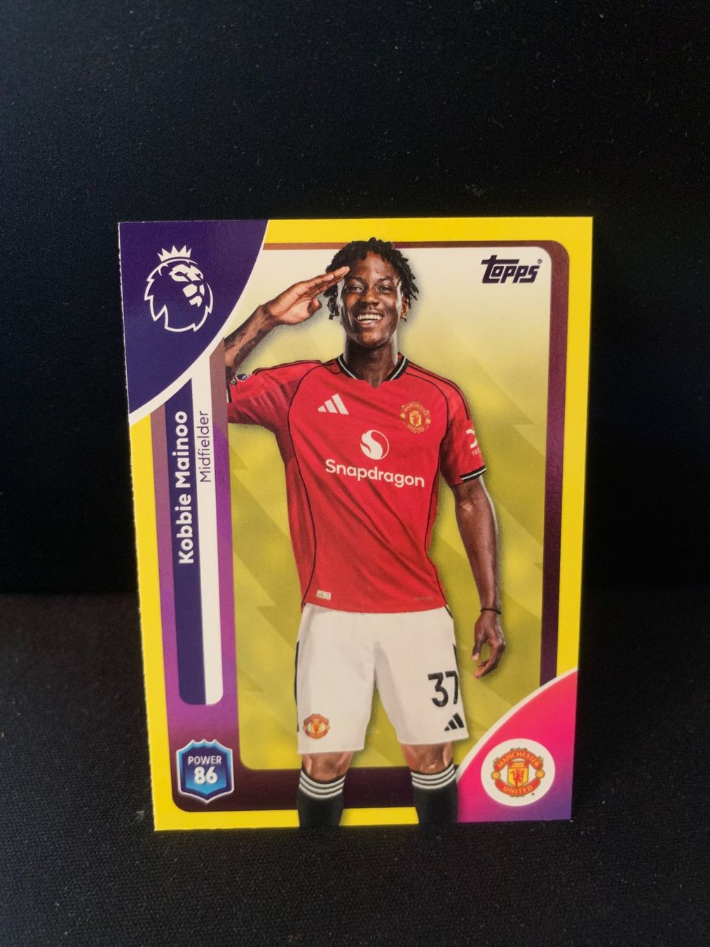 Topps Carte collezionabili: Topps Premier League 2026 Kobbie Mainoo Yellow Parallel – Nuovo (secondo la descrizione) da Flawil venduto da Juventino93